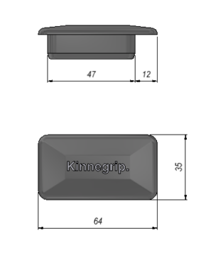 Kinnegrip K5 top cover